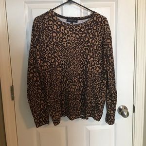 Jones New York Woman leopard cotton